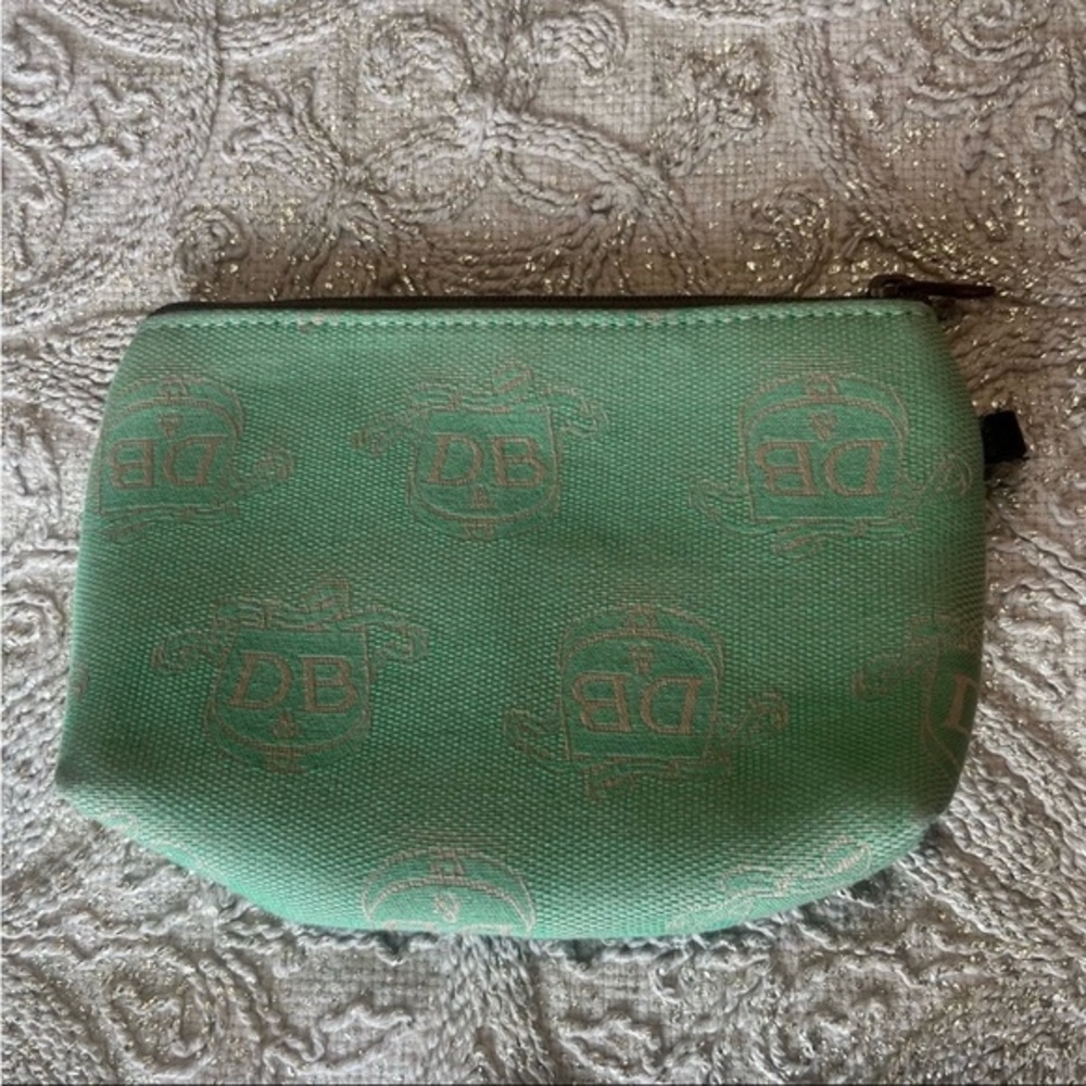 Dooney & Bourke Small Coin Cosmetic Bag Pastel Easter Green